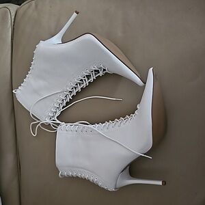 Steve Madden All Night Lace Up Stiletto Boot